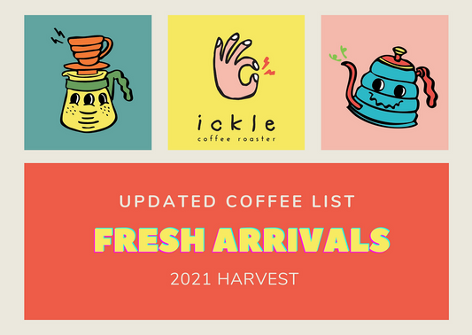 THE ARRIVALS OF 2021 CROP